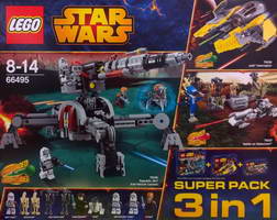 Набор LEGO 66495 Подарочный суперпэк 3 в 1 - Звёздные войны