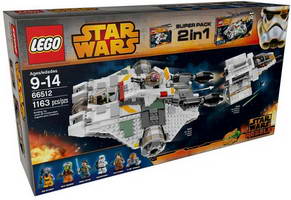 Набор LEGO 66512 Суперпак Звездные Войны 2 в 1