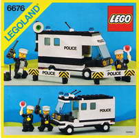 Набор LEGO 6676 Выездной командный пункт полиции