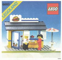Набор LEGO 6683 Подставка для гамбургера