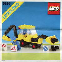 Набор LEGO 6686 Экскаватор