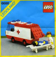 Набор LEGO 6688 Скорая помощь