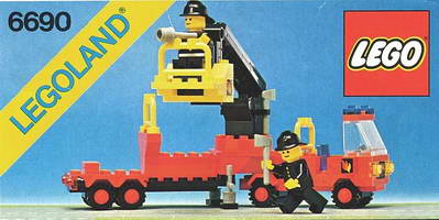 Набор LEGO Пожарный Подъемник