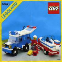 Набор LEGO 6698 RV with Speedboat