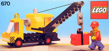 Набор LEGO 670 Передвижной Кран