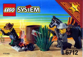 Набор LEGO 6712 Нападение на Шерифа