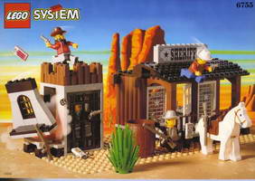 Набор LEGO 6755 Офис Шерифа и Тюрьма