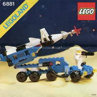 Набор LEGO 6881 Lunar Rocket Launcher