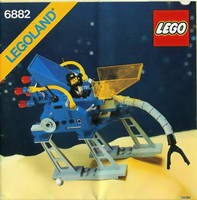 Набор LEGO Шагающий космический экскаватор с захватом