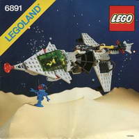 Набор LEGO 6891 Gamma V Laser Craft