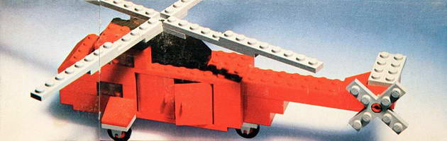 Набор LEGO 691 Спасательный вертолет