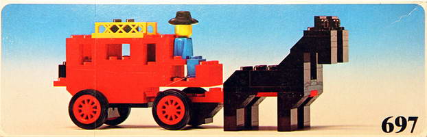 Набор LEGO 697 Stagecoach