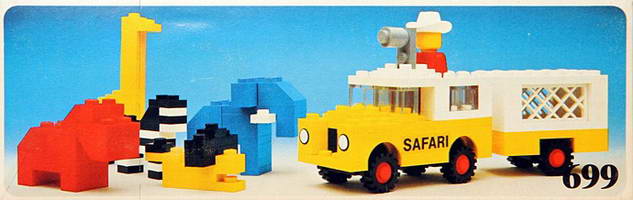 Набор LEGO 699 Фото Сафари