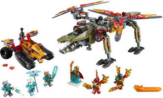 Набор LEGO 70227 Спасение короля Кроминуса