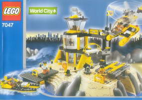 Набор LEGO 7047 Штаб Береговой Охраны