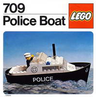 Набор LEGO 709 Полицейский катер