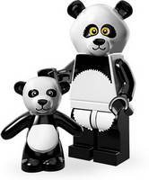 Набор LEGO 71004-15 Человек в костюме панды