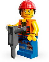 Набор LEGO Гэйл рабочий-строитель