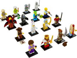 Набор LEGO 71008-17 Полный набор мини-фигурок 13-й серии