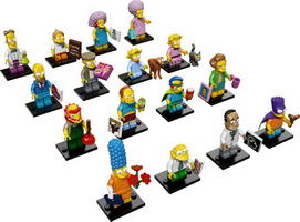 Набор LEGO 71009-17 Полный набор мини-фигурок Симпсоны 2-й серии