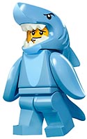 Набор LEGO 71011-13 Человек в костюме акулы