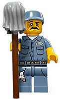 Набор LEGO 71011-9 Уборщик