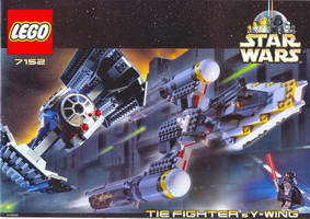 Набор LEGO 7152 Истребитель Ти и У-Крылый Истребитель
