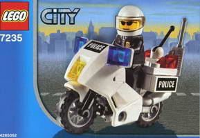 Набор LEGO 7235 Полицейский мотоцикл