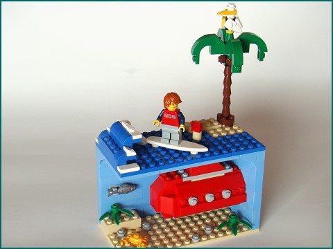 Набор LEGO MOC-2967 Встреча на морском берегу