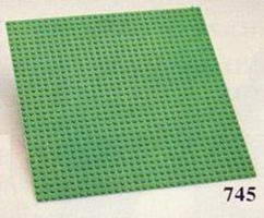 Набор LEGO 745 Строительная пластина, зеленая
