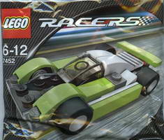 Набор LEGO 7452 Черно-Зеленый Гонщик