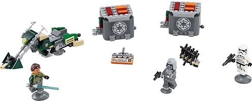 Набор LEGO 75141 Скоростной спидер Кэнана