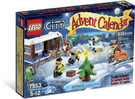 Набор LEGO 7553 Календарь Город 2011