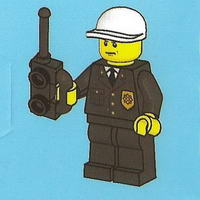 Набор LEGO 7553-14 Полицейский с рацией