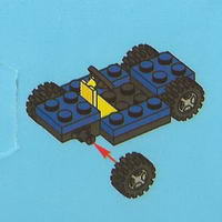 Набор LEGO 7553-16 Основание полицейской машины