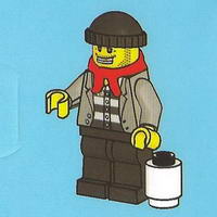 Набор LEGO 7553-2 Воришка и снежок