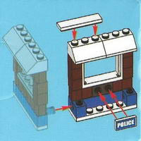 Набор LEGO 7553-6 Стена с большим окном