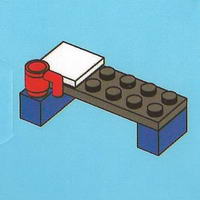 Набор LEGO 7553-9 Кровать