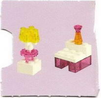 Набор LEGO 7600-8 Кресло и настольная лампа