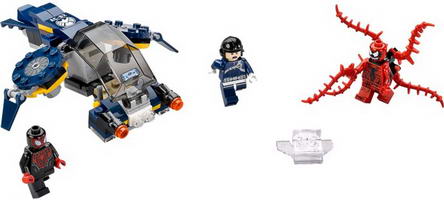 Набор LEGO 76036 Воздушная атака Карнажа™