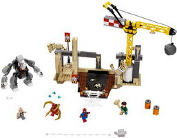 Набор LEGO 76037 Носорог™ и Песочный человек™ против Супергероев™
