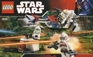 Набор LEGO 7655 Боевой комплект клонов