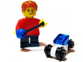 Набор LEGO 7687-20 Ребенок и машина на р/у
