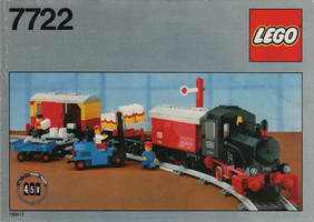 Набор LEGO 7722 Грузовой паровоз, на батарейках