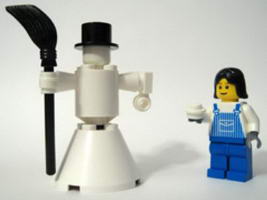 Набор LEGO 7724-25 Женщина и снеговик