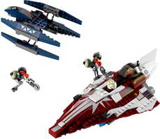 Набор LEGO 7751 Звездный истребитель Асоки и Дроиды