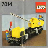 Набор LEGO 7814 Фургон с краном и маленький контейнер