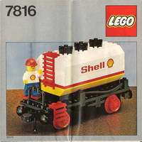 Набор LEGO 7816 Вагон-цистерна Шелл
