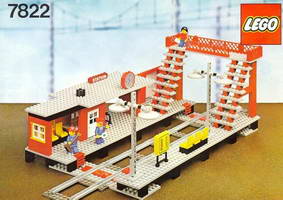 Набор LEGO 7822 Железнодорожная станция