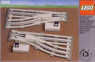 Набор LEGO 7856 Left and Right Manual Points with Electric Rails